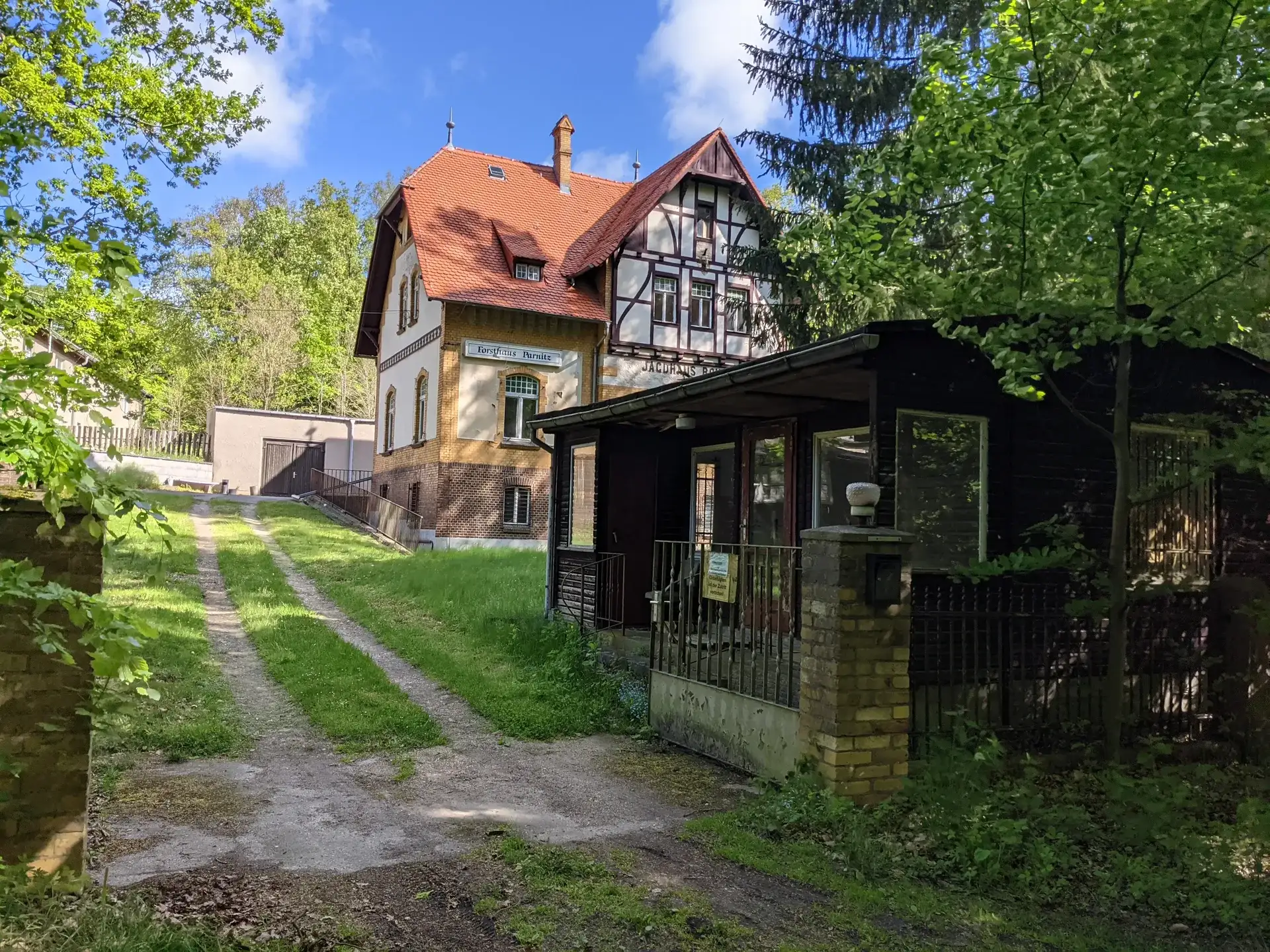 Historisches Forsthaus Parnitz in der Dübener Heide